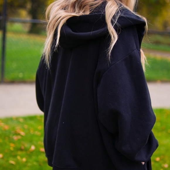 SKIMS Sweaters - SKIMS FULL LENGTH COTTON ZIPUP